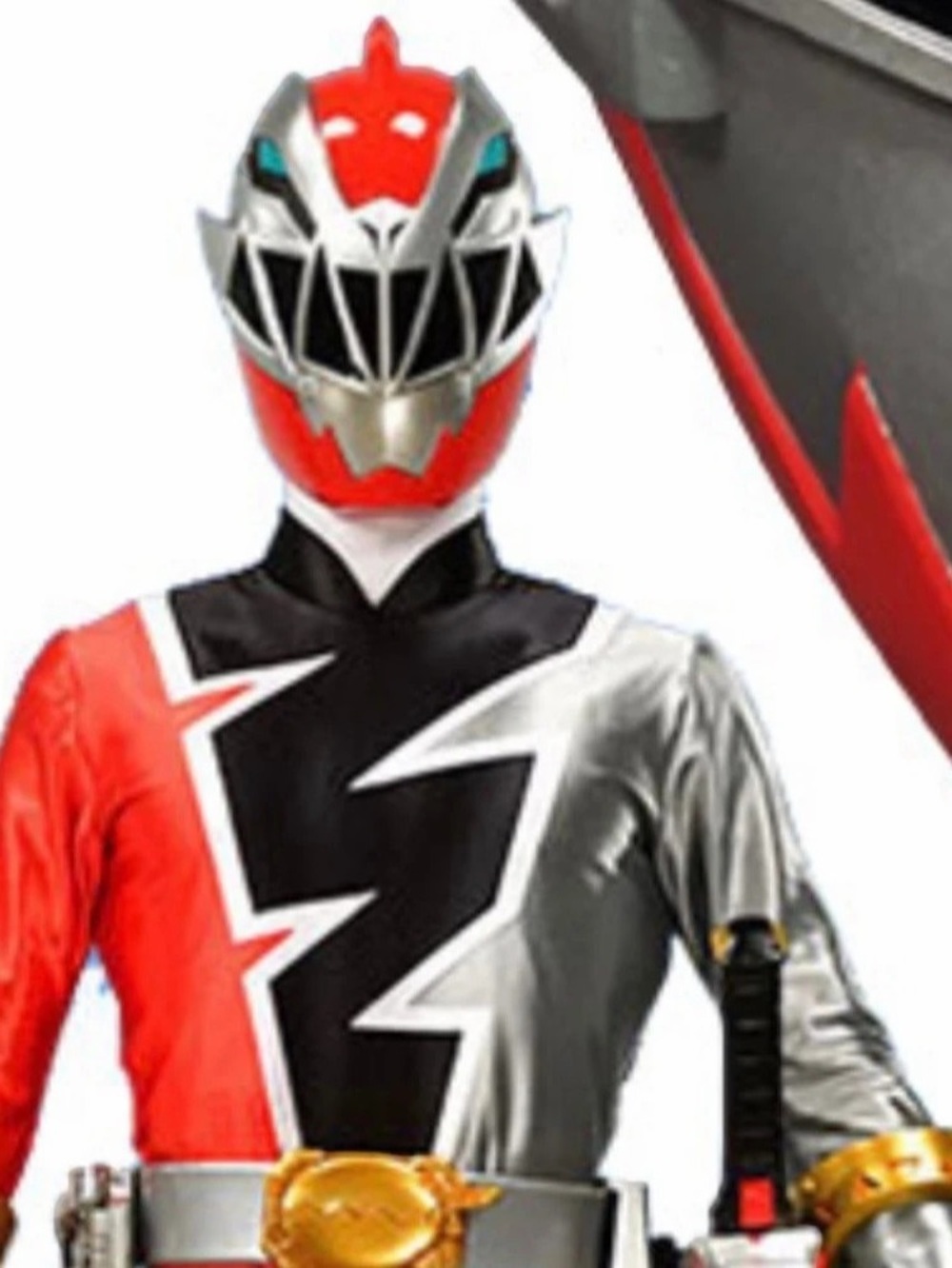 Hasbro Power Rangers Dino Fury Red Ranger Electronic Mask - Picture 5 of 5